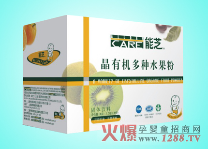 能芝晶有機多種水果粉