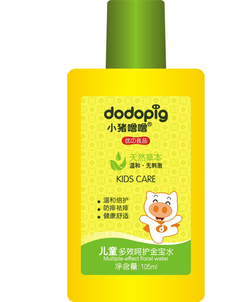 小豬嚕嚕兒童多效呵護(hù)金寶水套裝105ml+60ml