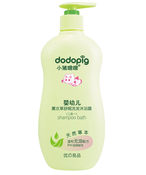 小豬嚕嚕yingye薰衣草舒眠洗發(fā)沐浴露(二合一)300ml