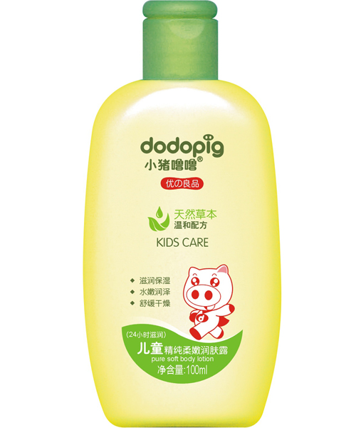 小豬嚕嚕兒童精純?nèi)崮蹪?rùn)膚露100ml