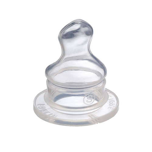 華林貝比矯齒型標準口徑硅膠奶嘴(S孔)