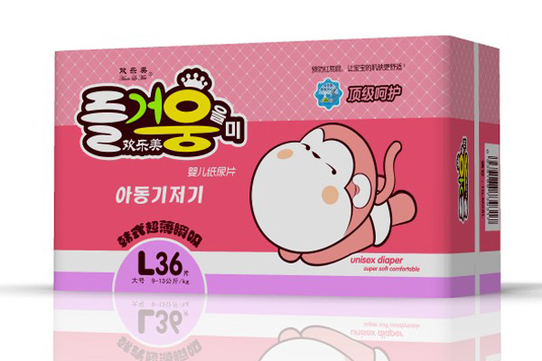 歡樂美嬰兒紙尿片L