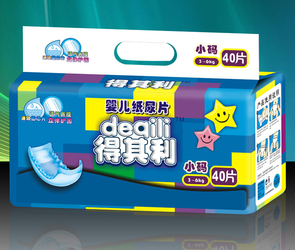 得其利yinge紙尿片小碼40片