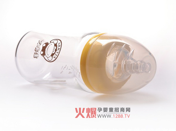艾瑞佳弧形玻璃奶瓶