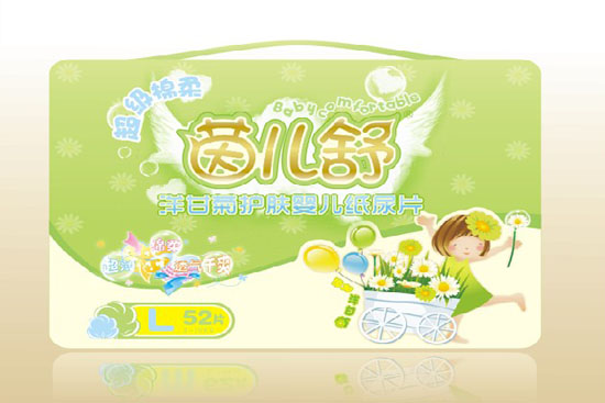 茵兒舒洋甘菊紙尿片L號52片