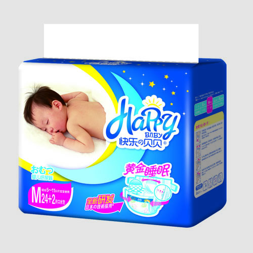 快樂(lè)貝貝紙尿褲M24+2