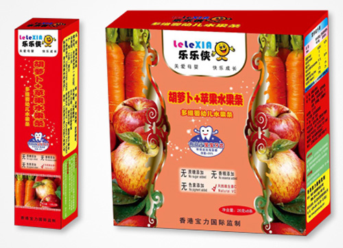 樂樂俠胡蘿卜蘋果水果條