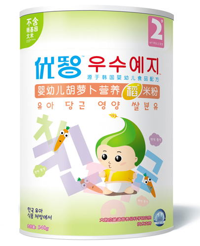 優(yōu)智yingye胡蘿卜營養(yǎng)稻米粉