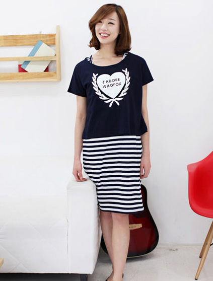 十月情yunf上衣條紋