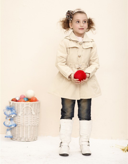 小熊B琪時(shí)尚女童冬季外套