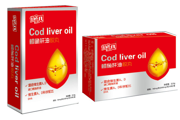 優(yōu)の寶貝鱈魚(yú)肝油膠丸22.8g