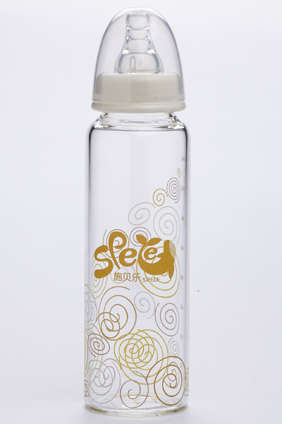 施貝樂(lè)直身玻璃奶瓶240mlNBZP01