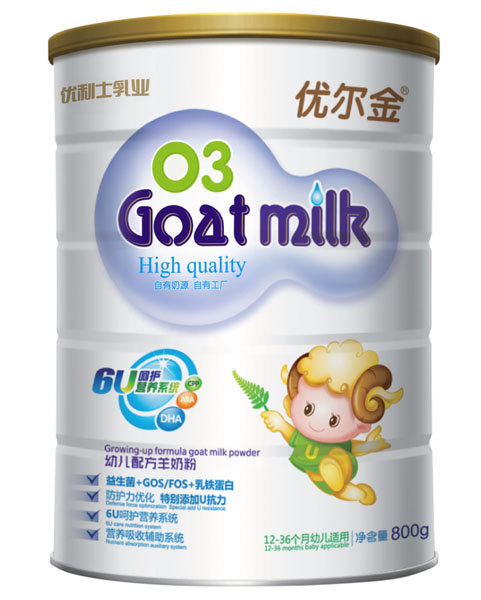 優(yōu)尓金幼兒配方羊奶粉3段