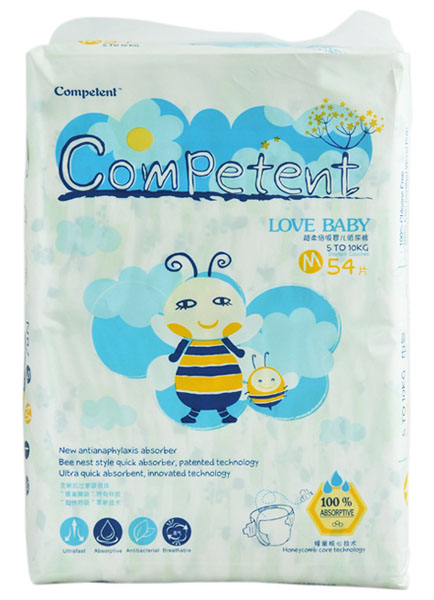 潘彼得超柔倍吸系列紙尿褲M碼