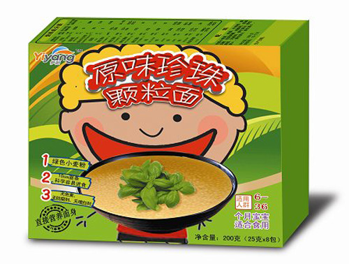 伊陽原味珍珠顆粒面