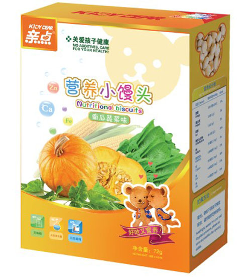 親點營養(yǎng)小饅頭(南瓜蔬菜味)