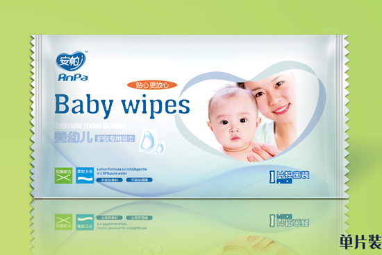安帕yingye護(hù)膚濕巾單片裝