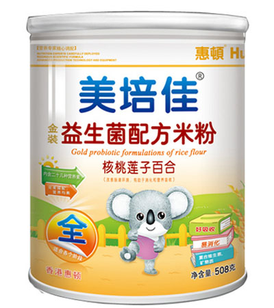 美培佳核桃蓮子百合益生菌米粉