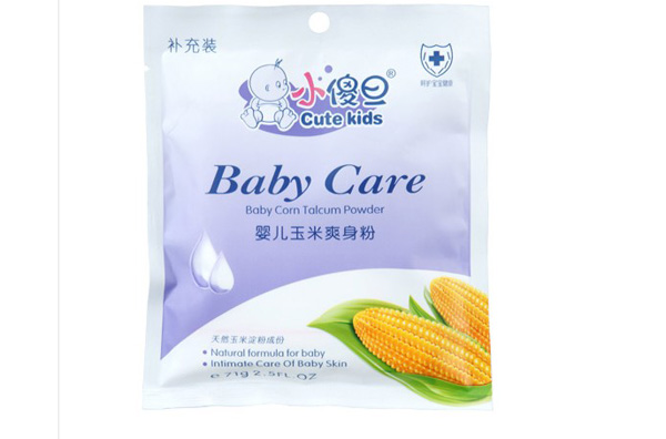 小傻旦yinge玉米爽身粉 71g