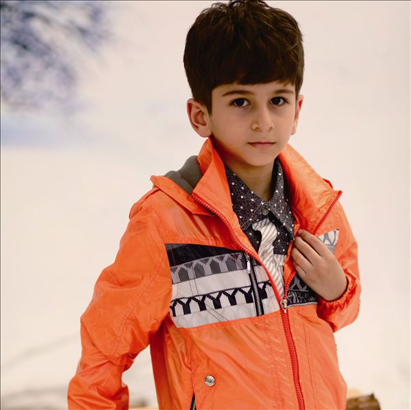 吉象貝兒男童時尚外套