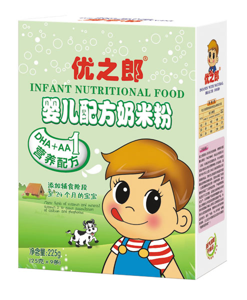 優(yōu)之郎DHA+AA營養(yǎng)配方奶米粉