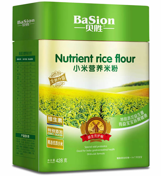 貝勝益生元護(hù)暢小米營養(yǎng)米粉