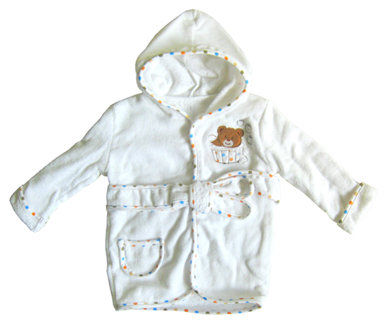 潤(rùn)羽康白色浴袍