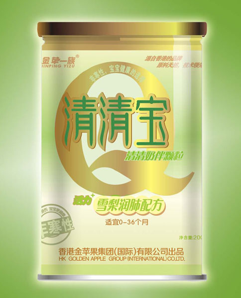 金蘋一族雪梨潤肺配方清清寶