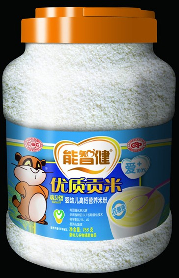 能智健758g優(yōu)惠裝yingye高鈣營養(yǎng)米粉(片狀)