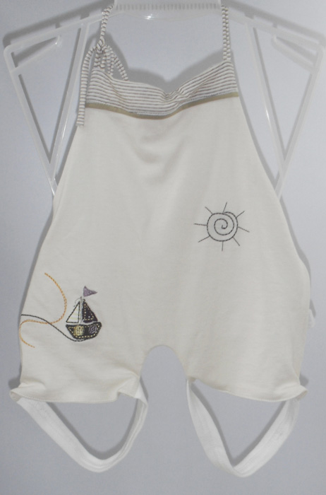 娃愛的蓓蓓夏季純棉肚兜