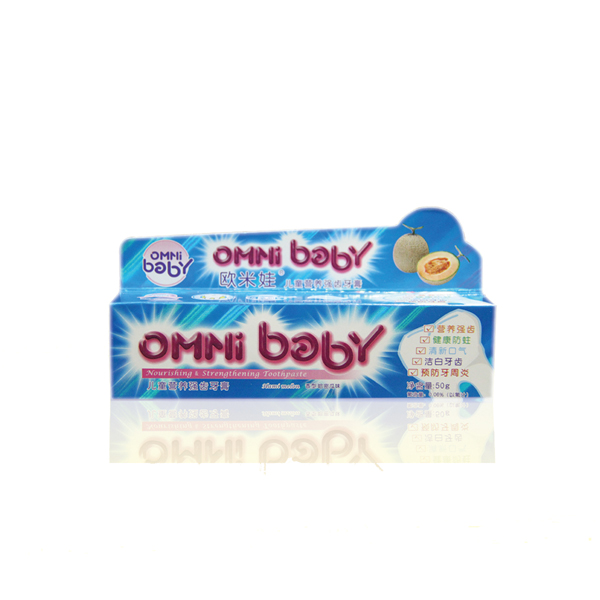 歐米娃兒童營養(yǎng)強(qiáng)齒牙膏(哈密瓜)