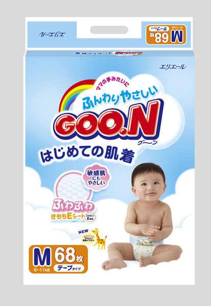 大王yinge紙尿褲M-68