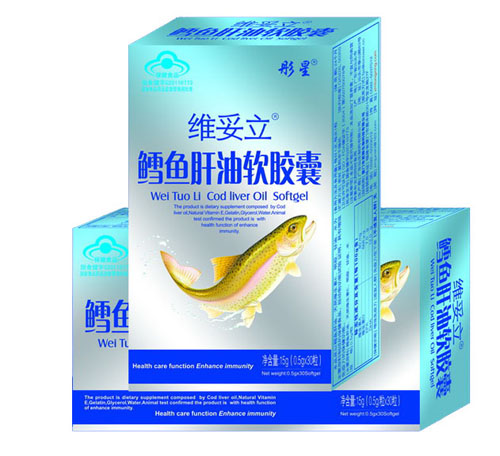 彤星維妥立鱈魚肝油軟膠囊