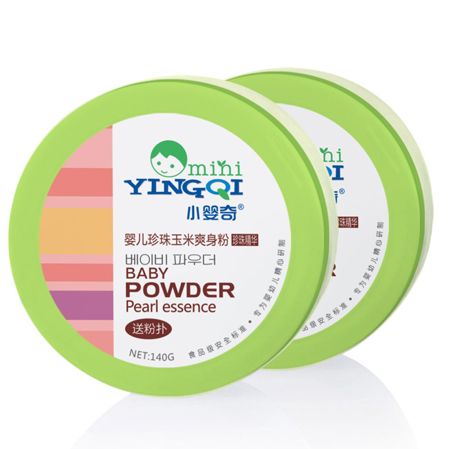 小嬰奇嬰兒珍珠玉米爽身粉140G簡介