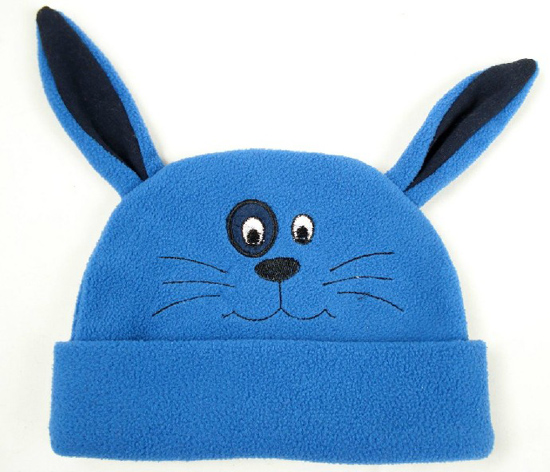 幼之戀可愛貓咪初生嬰兒帽藍色