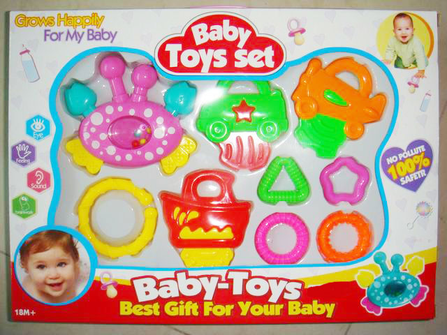 雅培yinge禮盒搖鈴九件套