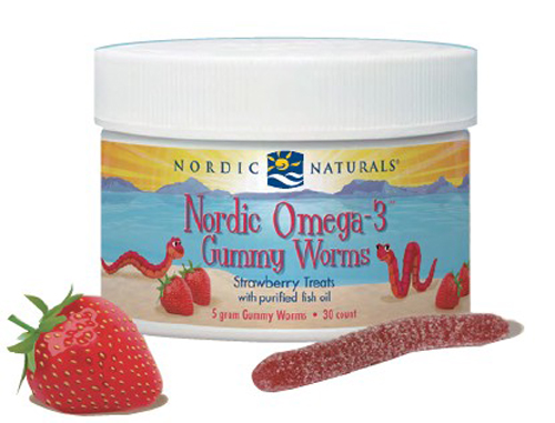 挪帝克Omega-3草莓條形軟糖