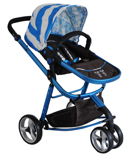 貝之星yinge推車T5000型淺藍(lán)色