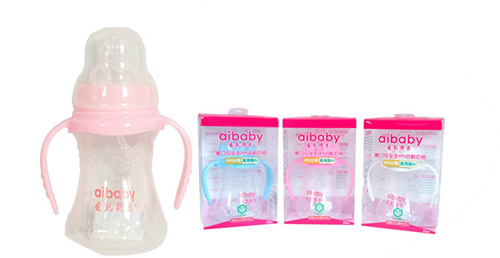 愛(ài)兒得樂(lè)210ml寬口PPSzui新材料自動(dòng)奶瓶