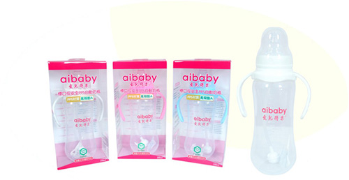 愛(ài)兒得樂(lè)240ml標(biāo)口PPSzui新材料自動(dòng)奶瓶