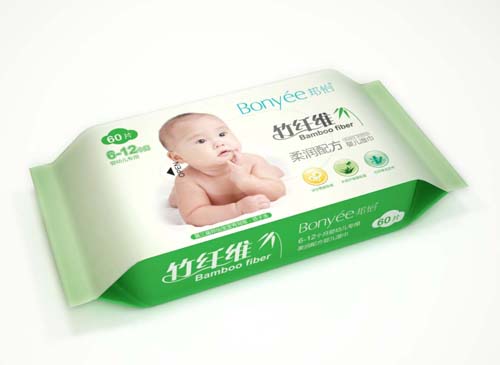 邦怡竹纖維柔潤yinge濕巾