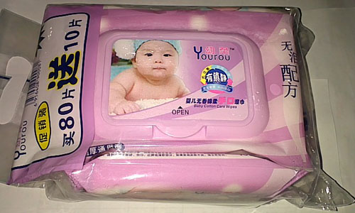 幼柔無(wú)淚配方y(tǒng)ingye濕巾特惠裝