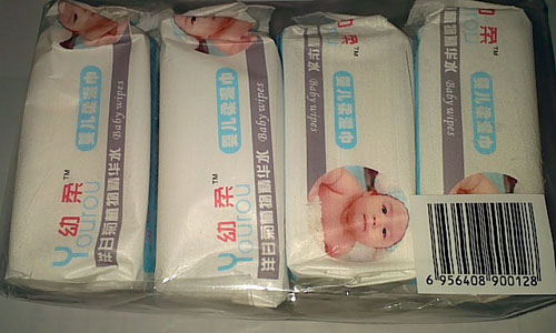 幼柔洋甘菊濕巾4袋裝