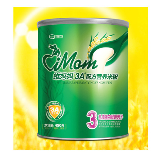 維媽媽聽裝3段乳清蛋白雙歧因子營(yíng)養(yǎng)米粉