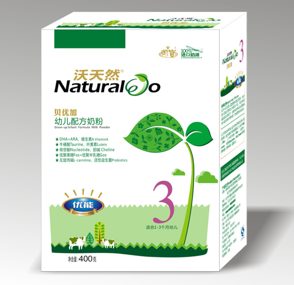 沃天然貝優(yōu)加優(yōu)能youe奶粉(盒)