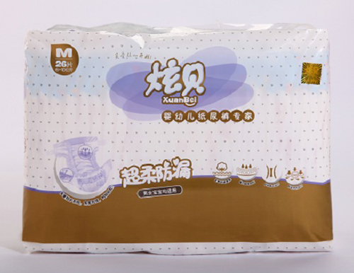 炫貝超柔防漏yingye紙尿褲M號