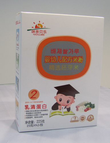 咪親貝樂(lè)乳清蛋白米粉2段