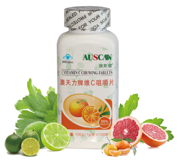 澳斯健澳天力牌維C咀嚼片