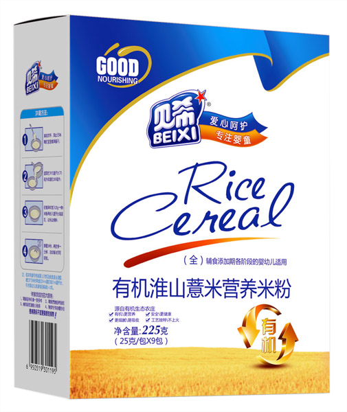 貝希有機(jī)淮山薏米營養(yǎng)米粉