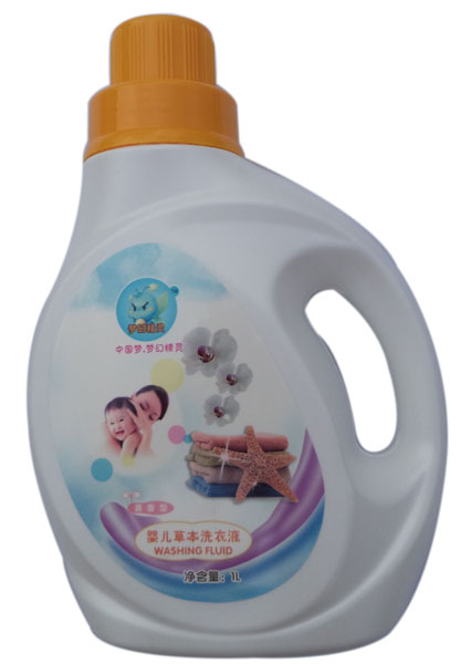 夢幻精靈嬰兒草本洗衣液清香型1L